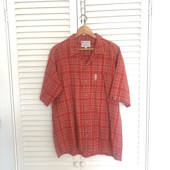 Columbia Lakeside Trail Button Down Short Sleeve Shirt size large - Picture 7 of 9
